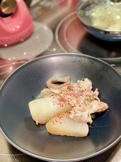 ストウブ・焼き大根と豚バラの塩煮-レシピのメイン写真