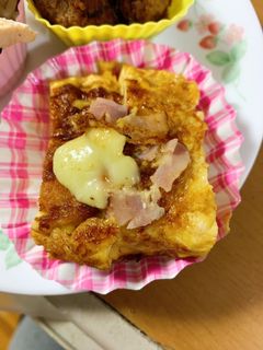 ベーコンとチーズの卵焼き-レシピのメイン写真
