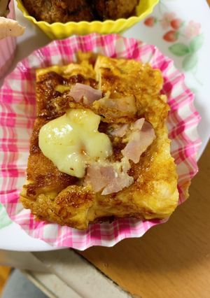 ベーコンとチーズの卵焼き-レシピのメイン写真