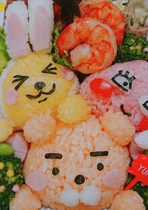 カカオフレンズ キャラ弁-レシピのメイン写真