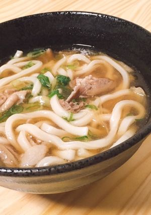 関西風肉うどん-レシピのメイン写真