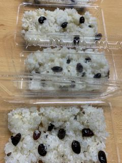 黒豆おこわ20パック-レシピのメイン写真