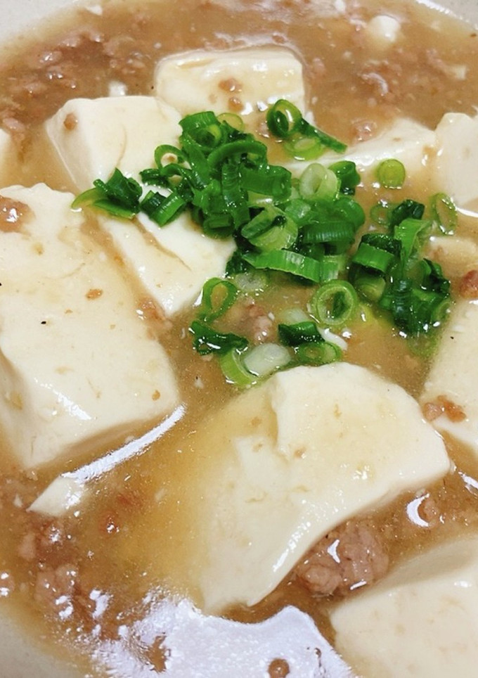 簡単！生姜であったかとろとろ　ひき肉豆腐-レシピのメイン写真