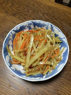 【簡単】胡麻きんぴら-レシピのメイン写真