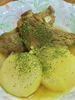 スペアリブと大根のカレー風味煮込み-レシピのメイン写真