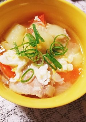 じゃがいもとにんじんの簡単スープ-レシピのメイン写真