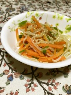 ヘルシー❤白滝のカラフル野菜炒め-レシピのメイン写真
