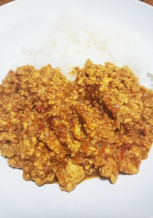 ジンジャー&トマトの和風ドライカレー-レシピのメイン写真