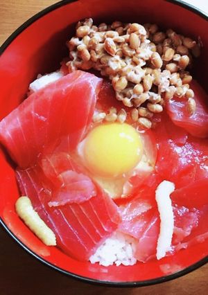 漢のばちまぐろ丼-レシピのメイン写真