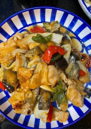 野菜もりもり！鶏むね肉の中華炒め-レシピのメイン写真
