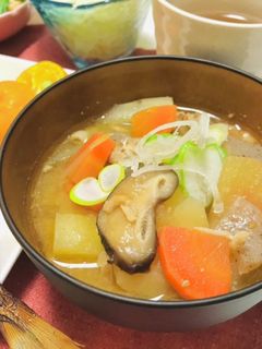 じゃがいも入りの具沢山豚汁-レシピのメイン写真