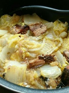白菜とイワシ缶のみぞれ煮-レシピのメイン写真