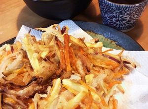 簡単☆玉ねぎ人参さつまいものかき揚げ-レシピのメイン写真