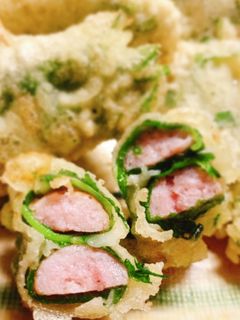ウィンナー大場天ぷら-レシピのメイン写真