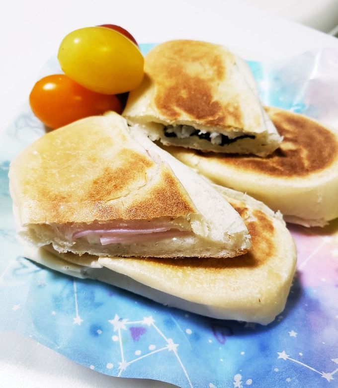 簡単ホットサンド２種類！2歳児～大人まで-レシピのメイン写真