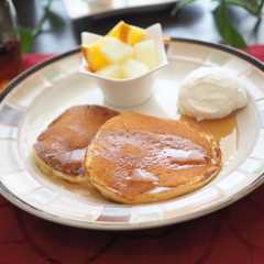 รูปของ 最高レシピ決定版☆ふんわりパンケーキ