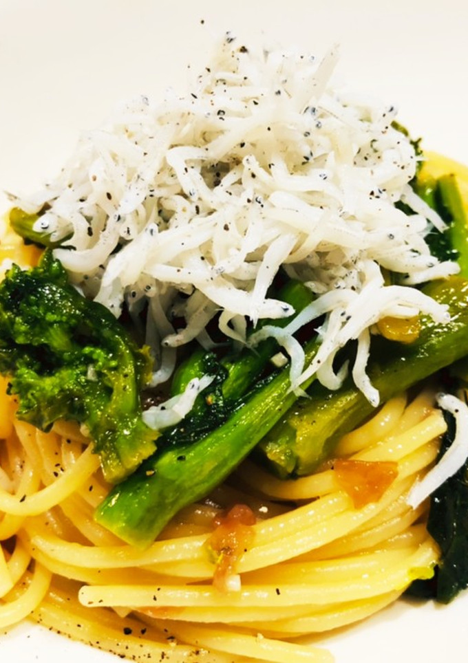 菜の花としらすの和風パスタ☆-レシピのメイン写真