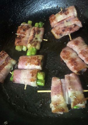 アスパラベーコン-レシピのメイン写真