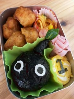 キャラ弁!ピクミン弁当(岩ピクミン)-レシピのメイン写真