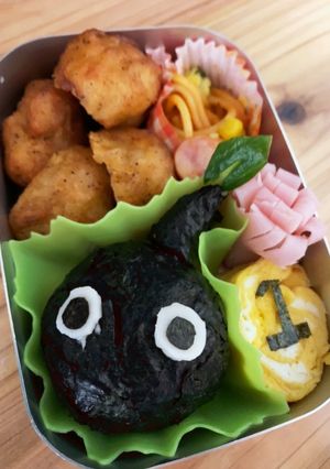 キャラ弁！ピクミン弁当（岩ピクミン）-レシピのメイン写真