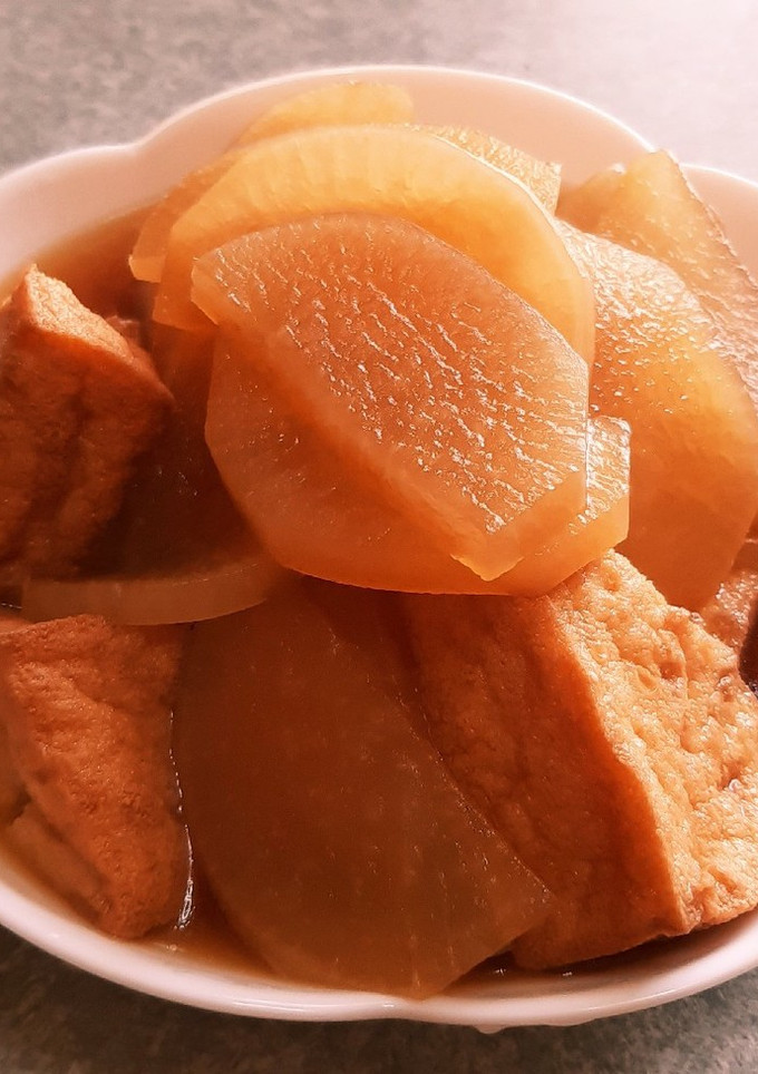大根と厚揚げの煮物-レシピのメイン写真