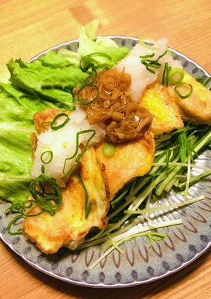 ヘルシーかんたん☆鶏胸肉のおろしなめ茸-レシピのメイン写真