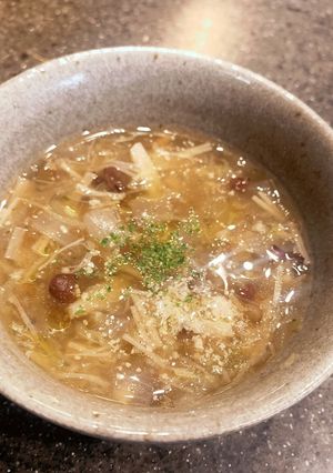 食べるダイエット！便秘解消やばいスープ-レシピのメイン写真