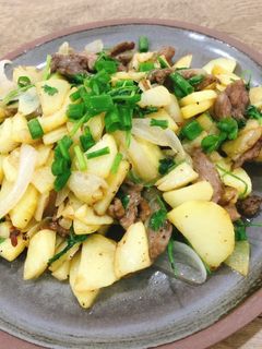 ベトナム料理牛肉とじゃがいも炒め-レシピのメイン写真