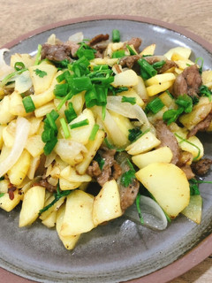 ベトナム料理牛肉とじゃがいも炒め-レシピのメイン写真