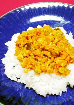 【バランス】野菜たっぷりドライカレー-レシピのメイン写真