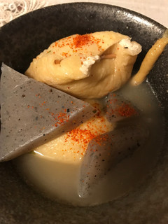簡単♡京風豆腐巾着とこんにゃく炊き-レシピのメイン写真