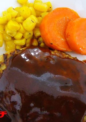 ふわっふわ♪とろける豆腐ハンバーグ-レシピのメイン写真