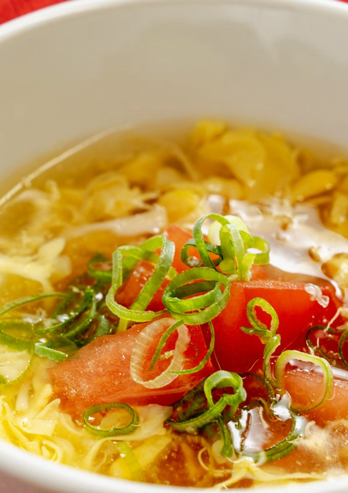 卵とトマトの中華スープ-レシピのメイン写真
