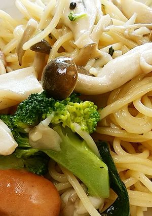 きのこたっぷり和風スパゲティ-レシピのメイン写真