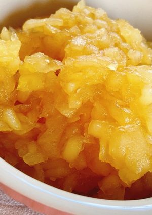 簡単！甘酸っぱくて美味しいリンゴジャム-レシピのメイン写真