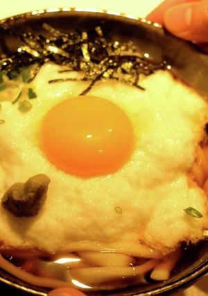 鬼滅の刃飯！炭治郎が食べた山かけうどん！-レシピのメイン写真