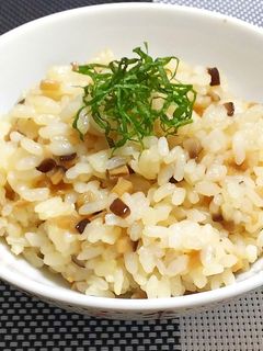 椎茸の混ぜご飯-レシピのメイン写真
