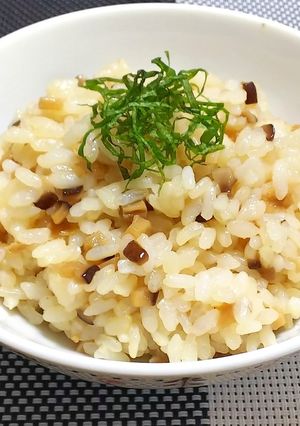 椎茸の混ぜご飯-レシピのメイン写真