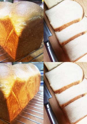 キッチンエイドでデニッシュ風食パン１斤-レシピのメイン写真