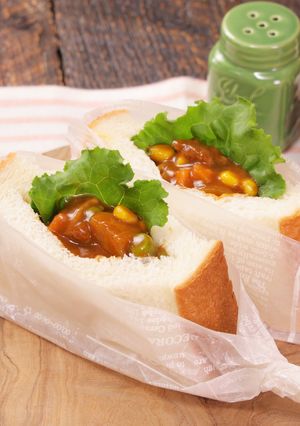 ポケットカレーサンド-レシピのメイン写真