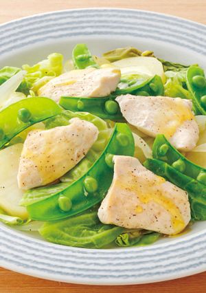 鶏肉と春野菜の蒸し煮-レシピのメイン写真
