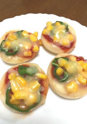 お餅ピザ-レシピのメイン写真