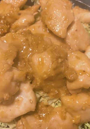 ネギだくさんの甘酢ごまマヨチキン-レシピのメイン写真