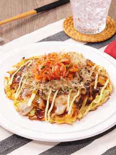 豚キムチのお好み焼き-レシピのメイン写真