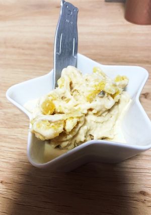 栗きんとんアレンジ！即席ジェラート-レシピのメイン写真