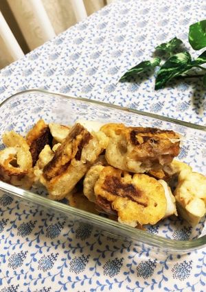 茅乃舎だしで☆ちくわの香味揚げ-レシピのメイン写真