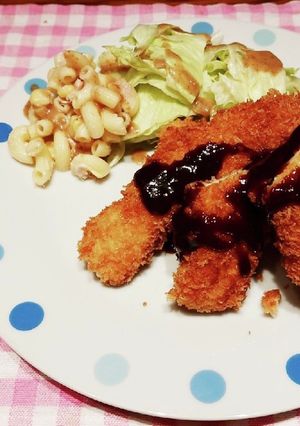 大葉とチーズ,梅肉のささみフライ-レシピのメイン写真