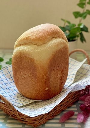 ほんのりバニラ☆卵入りサクッと食パンHB-レシピのメイン写真