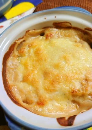 ♡長芋とネギベーコンの味噌グラタン♡-レシピのメイン写真