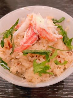 土鍋でつくる蟹飯(カニの炊き込みご飯)-レシピのメイン写真